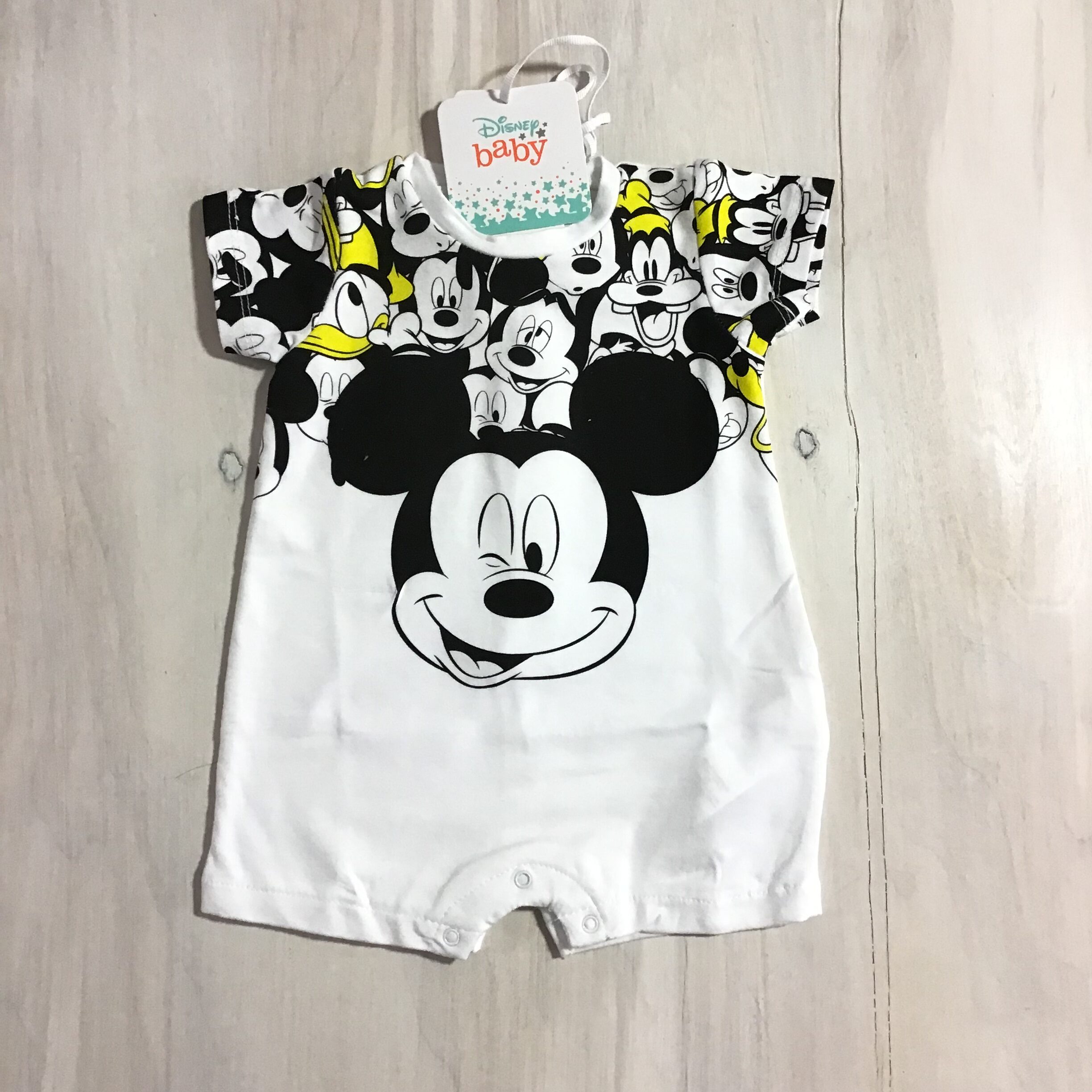 completino cotone neonata minnie love melby