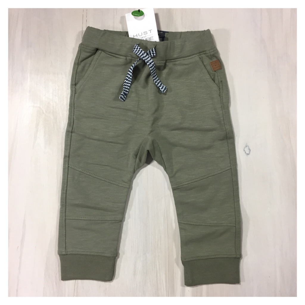 pantaloni-verde-militare-hust-and-claire-cotone-organico