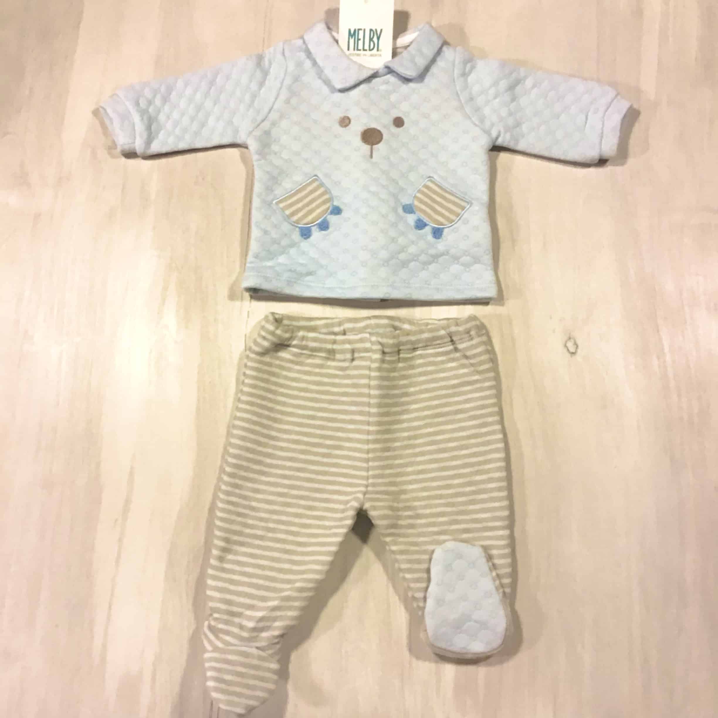 tutina-spezzata-neonato-caldo-cotone-beige-celeste-melby