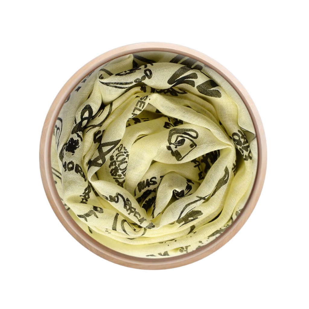 foulard-bamboo-innbamboo-giallo-nero-piccolo-naturale-sostenibile