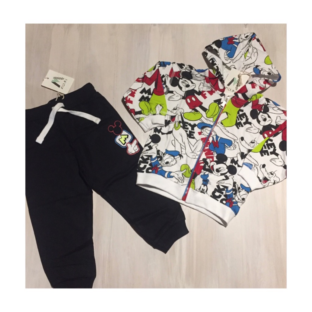 tuta-bimbo-cotone-mickey-disney-cappuccio-zip