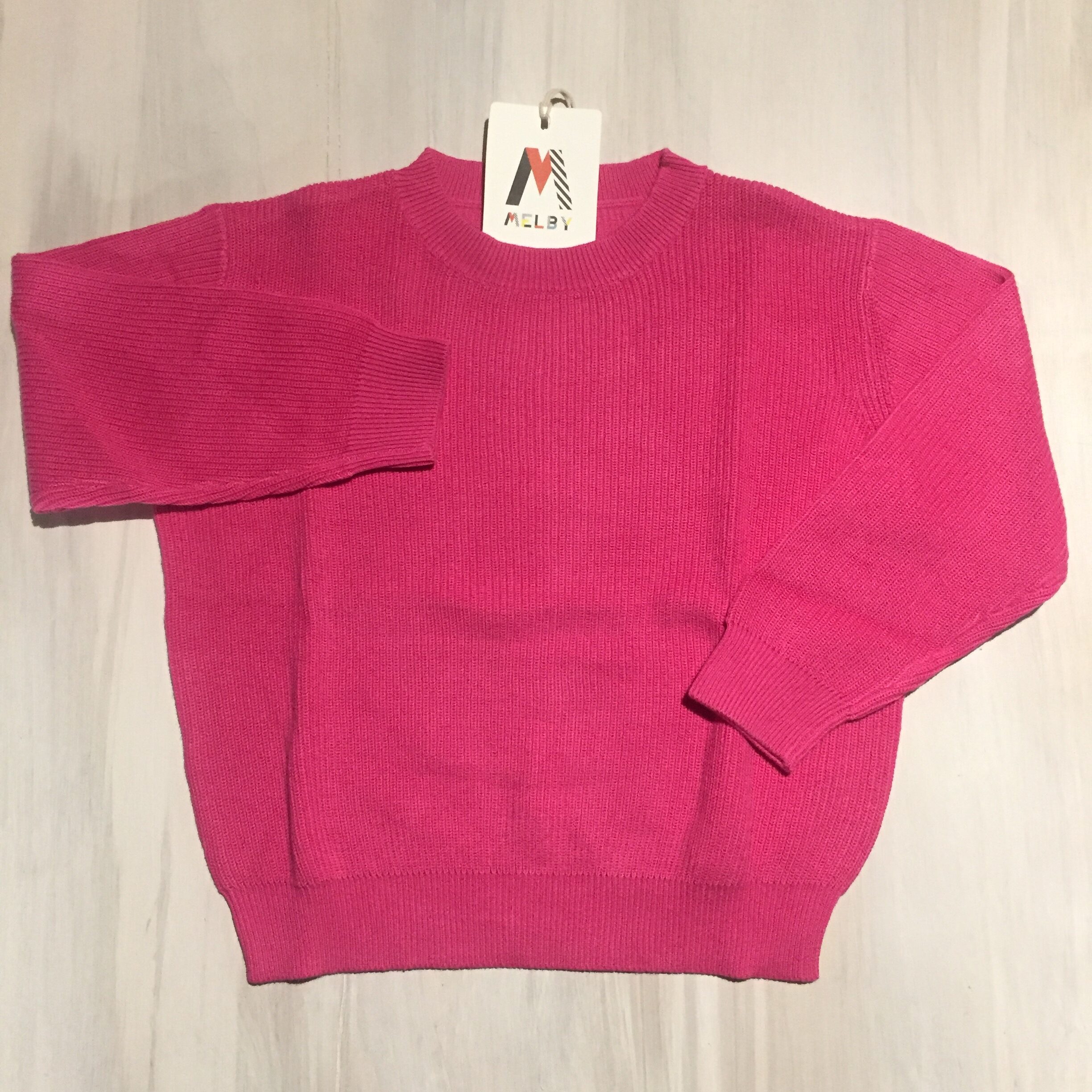 maglioncino-cotone-primavera-fucsia-bimba-melby