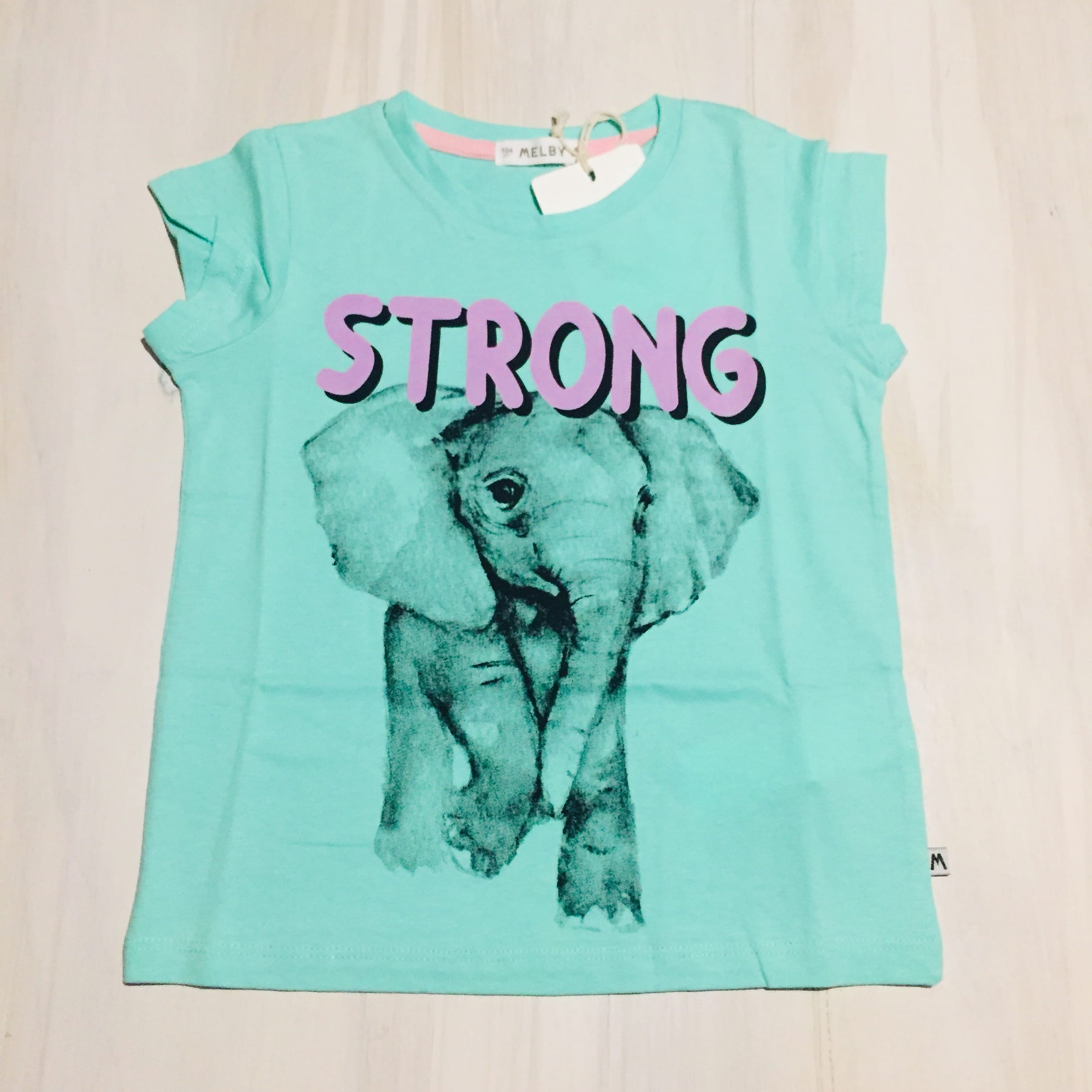 maglietta-manica-corta-elefante-strong-verde-acqua-melby