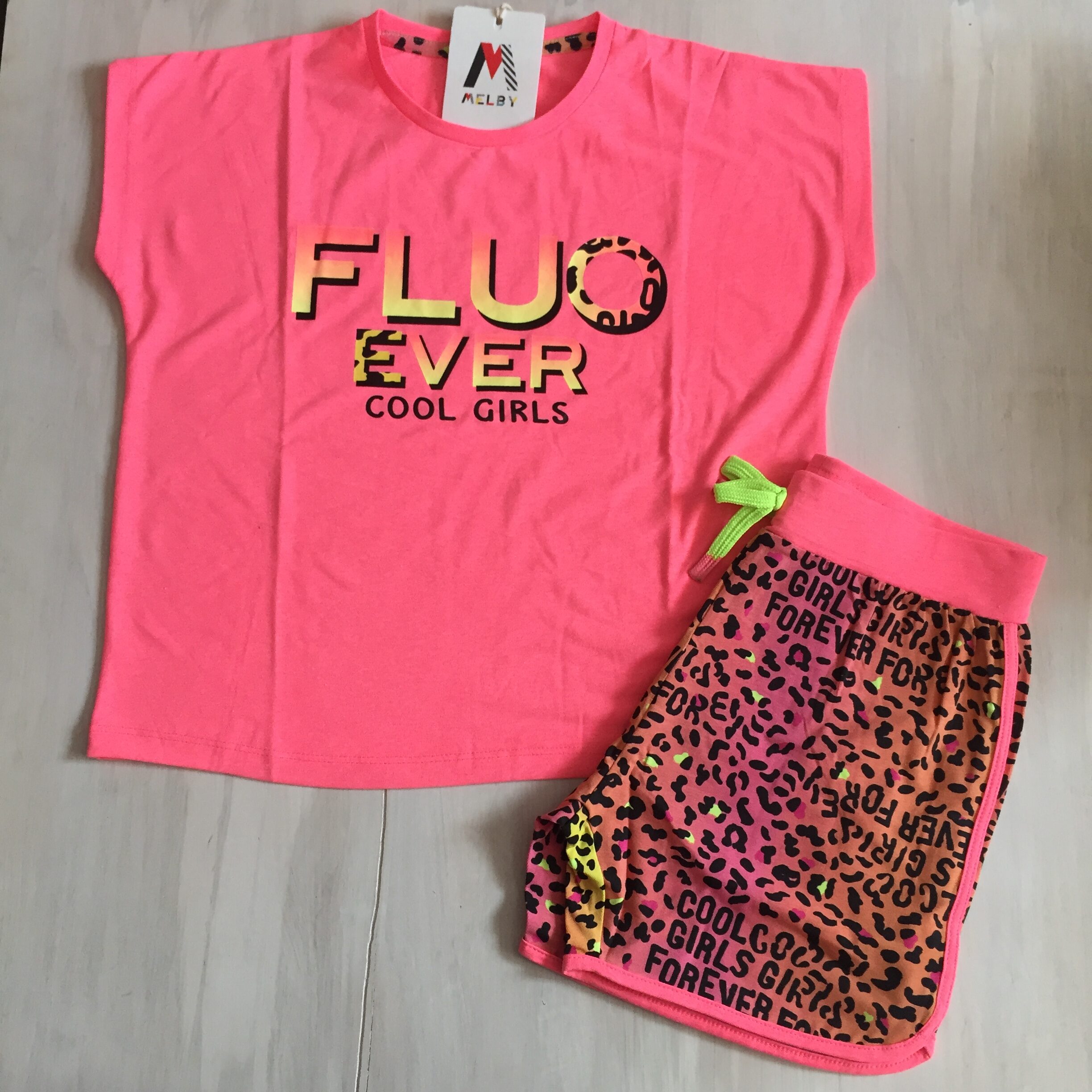 completo-estivo-bimba-ragazza-fluo-ever-fucsia-maculato-melby