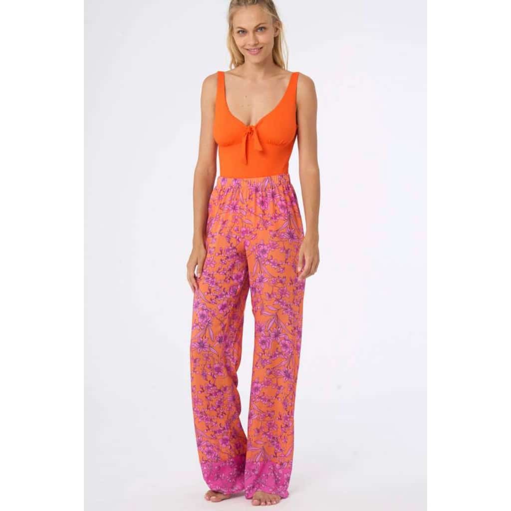 pantaloni-viscosa-ragno-arancione-fucsia-fiori