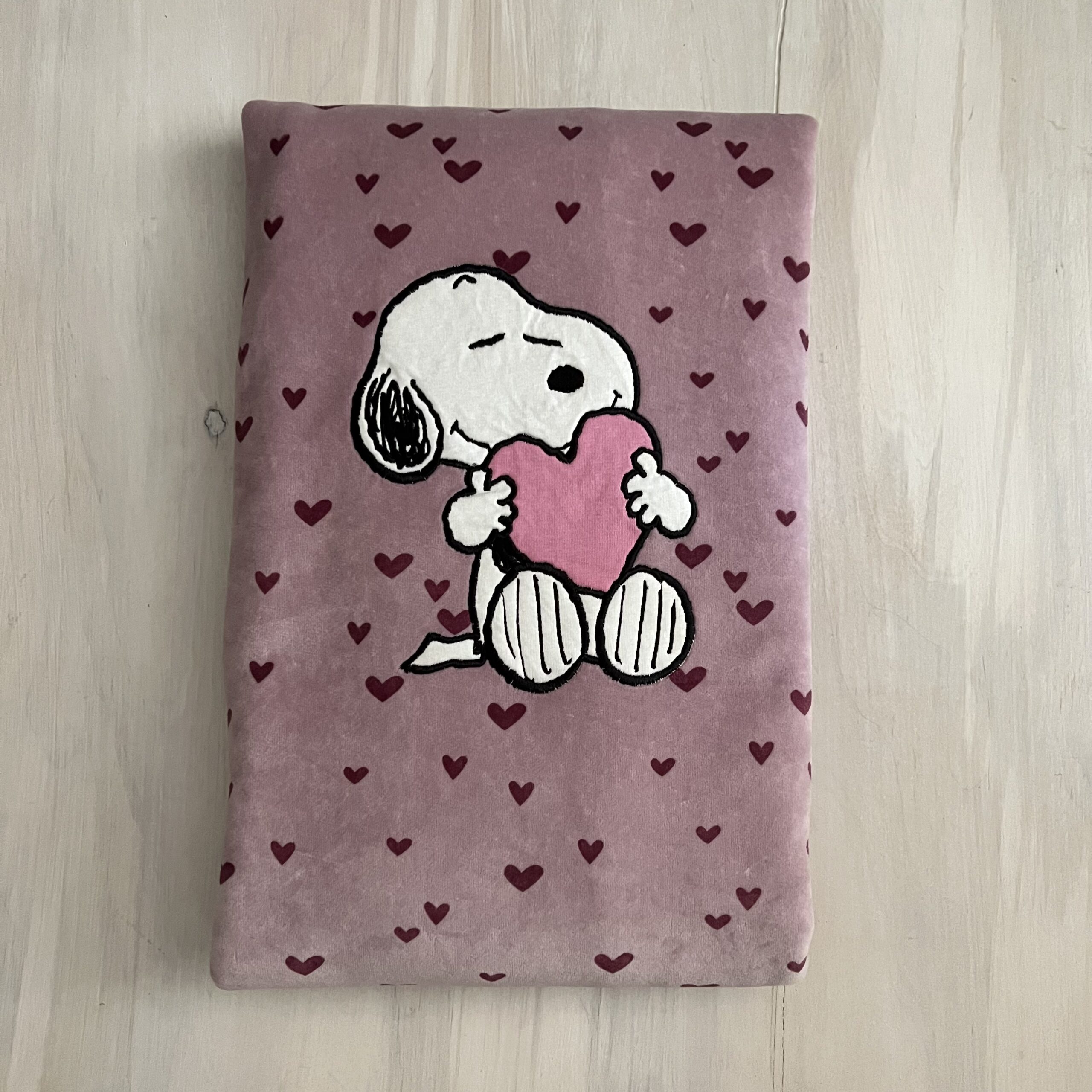 copertina-ciniglia-neonata-bimba-snoopy-autunno-inverno-peanuts