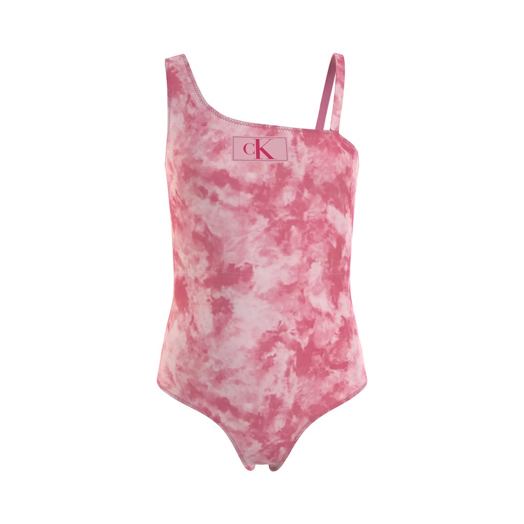 costume-intero-monospalla-pink-rosa-bimba-ragazza-ck-calvin-klein